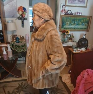 100% Mink Jacket & Hat; 100% Mink Hat & Scarf; 100% Mink Hat & Wrist-Warmers.